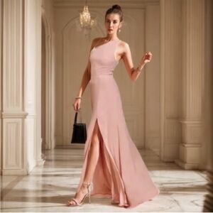 Reformation Blush Pink Maxi Dress